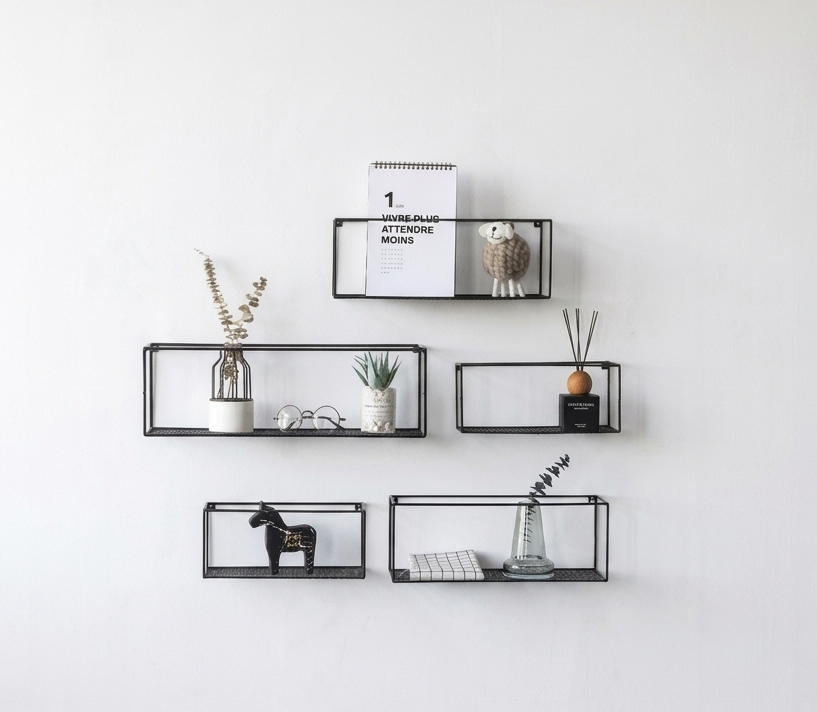 Étagère Murale en Fer Forgé | Design