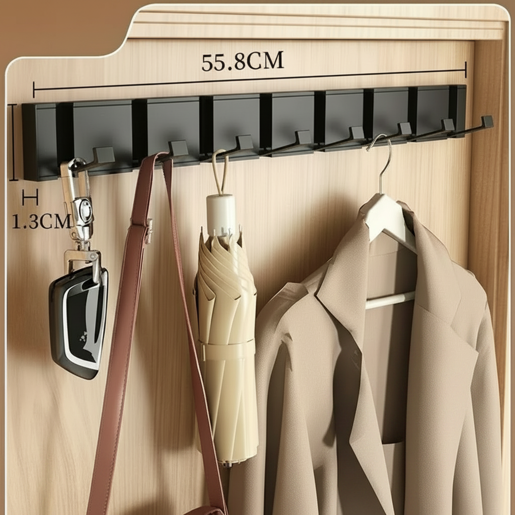 Porte-Manteau Salle de Bain - Patère sans Perçage